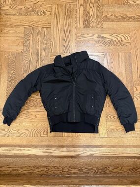 Athleta Black Cropped Jacket